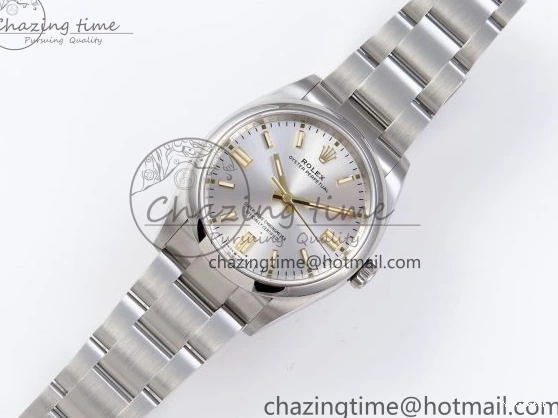 PERPETUAL BEST SILVER 904L DIAL 36MM 126000 EDITION VSF 1:1 OYSTER VS3235 STEEL 0108